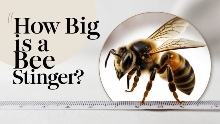 How Big is a Bee Stinger?