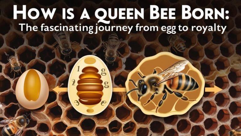 How Is a Queen Bee Born: The Fascinating Journey from Egg to Royalty