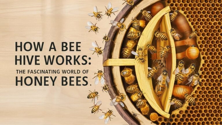 How a Bee Hive Works: The Fascinating World of Honey Bees