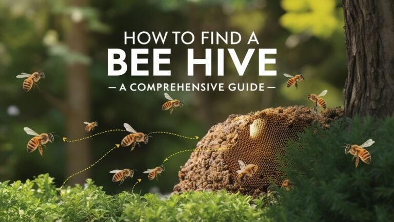 How to Find a Bee Hive: A Comprehensive Guide