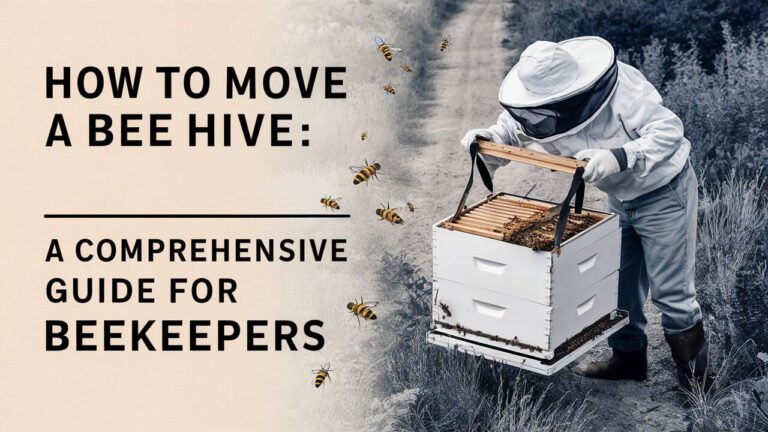 How to Move a Bee Hive: A Comprehensive Guide for Beekeepers