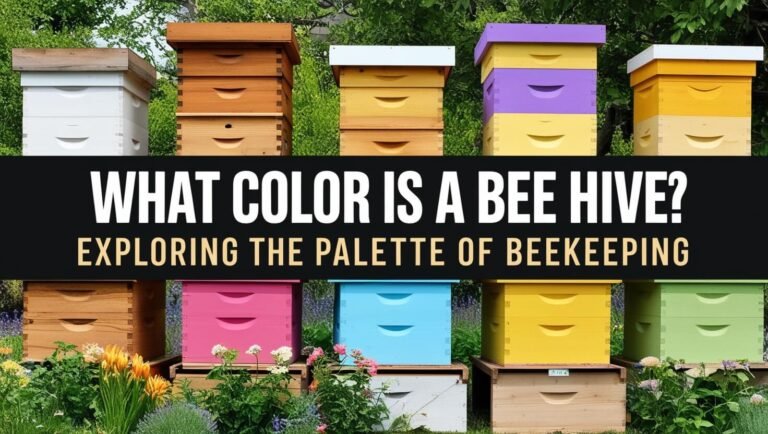 What Color Is a Bee Hive? Exploring the Palette of Beekeeping