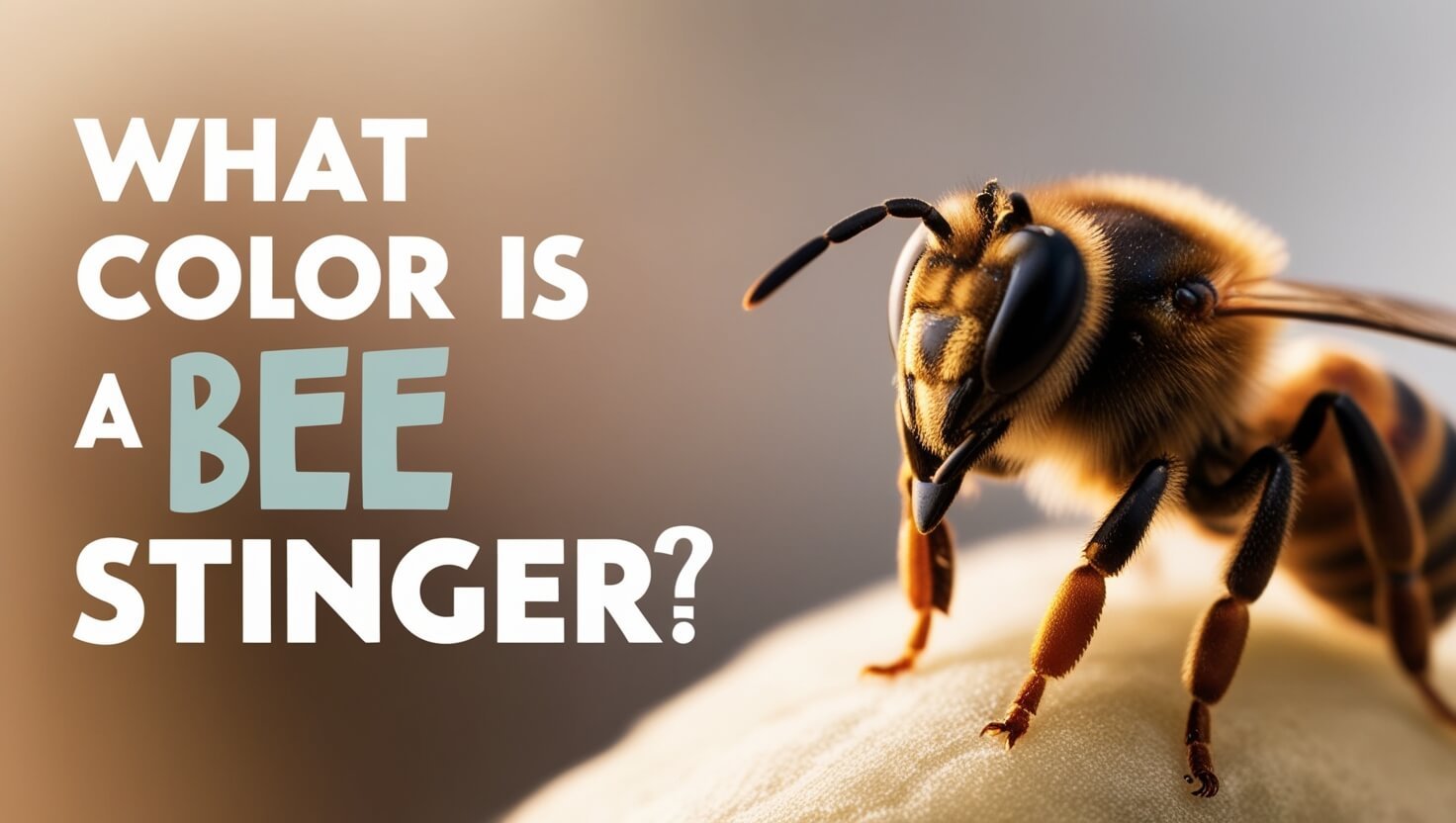 What Color is a Bee Stinger?