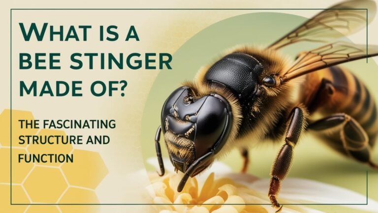 What Is a Bee Stinger Made Of? The Fascinating Structure and Function