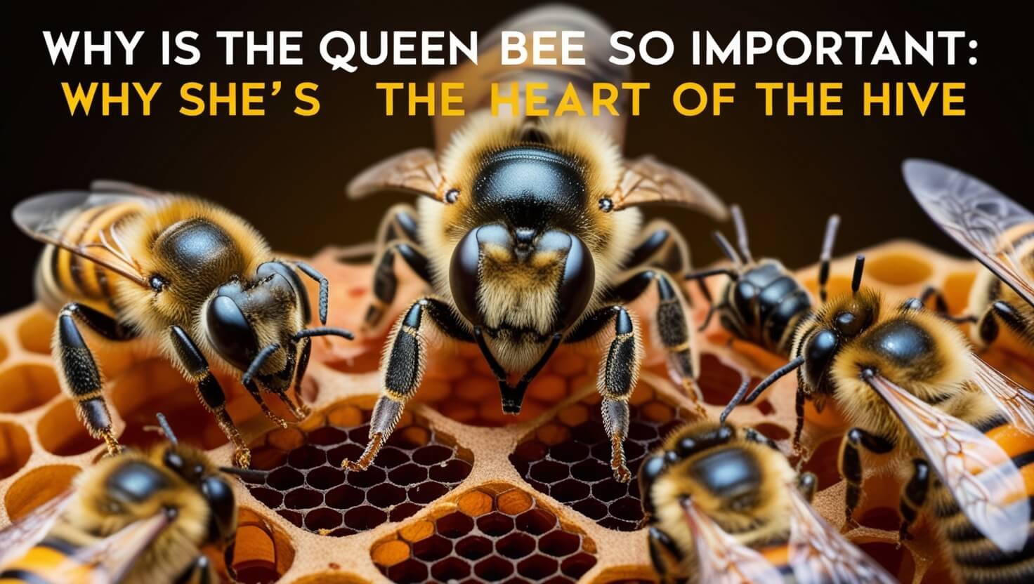 Why Is The Queen Bee So Important: Why She's the Heart of the Hive