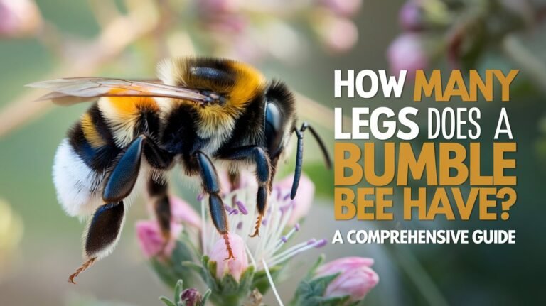 How Many Legs Does a Bumble Bee Have? A Comprehensive Guide