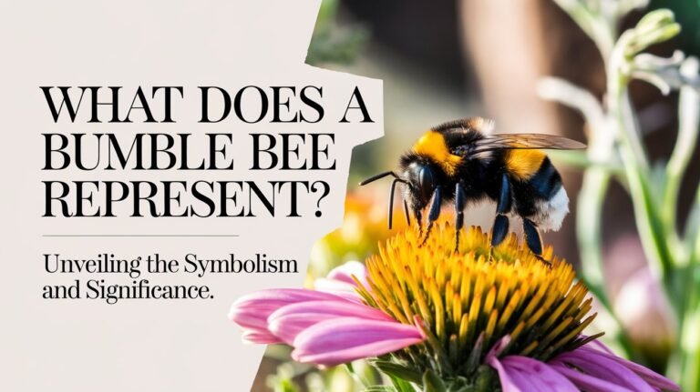 What Does a Bumble Bee Represent? Unveiling the Symbolism and Significance