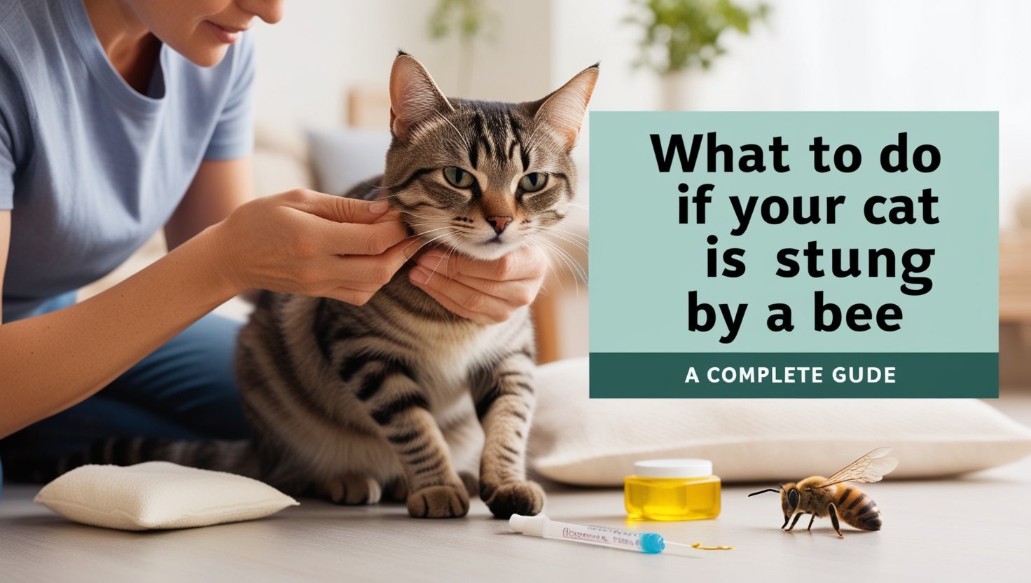 What to Do if Your Cat is Stung by a Bee: A Complete Guide 1 What to Do if Your Cat is Stung by a Bee: A Complete Guide