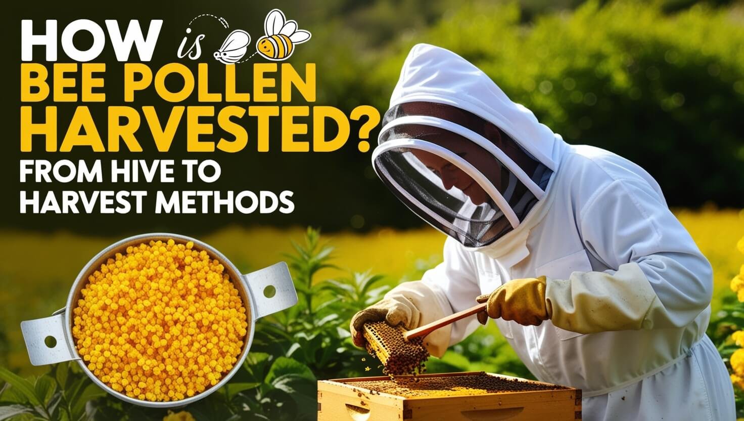 How Is Bee Pollen Harvested: From Hive to Harvest Methods