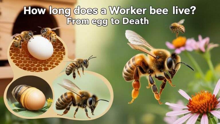 How Long Does a Worker Bee Live? : From Egg to Death