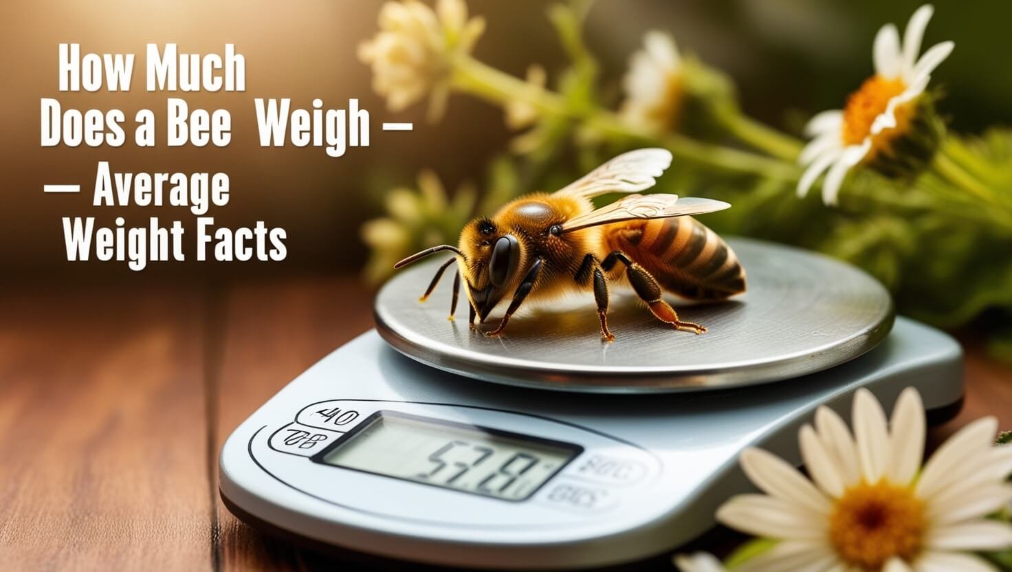How Much Does a Bee Weigh - Average Weight Facts 1 How Much Does a Bee Weigh - Average Weight Facts