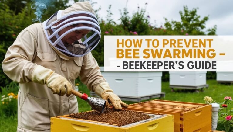 How to Prevent Bee Swarming - Beekeeper's Guide