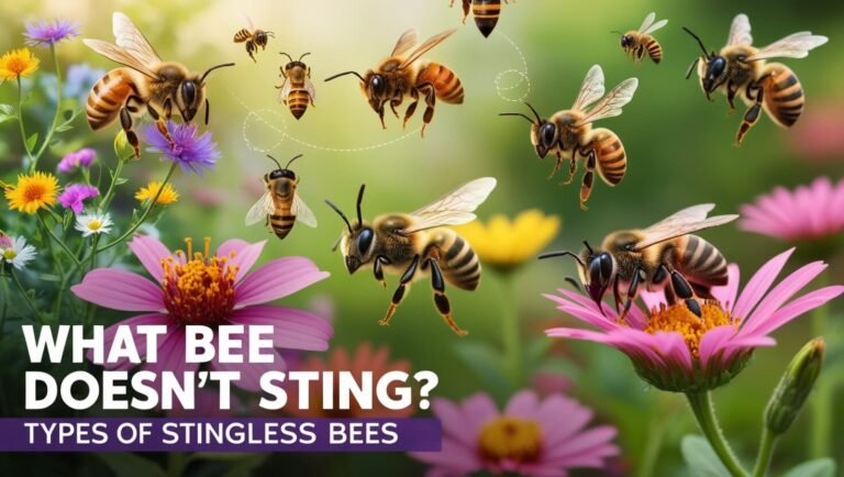 what bee doesn't sting? Types of Stingless Bees