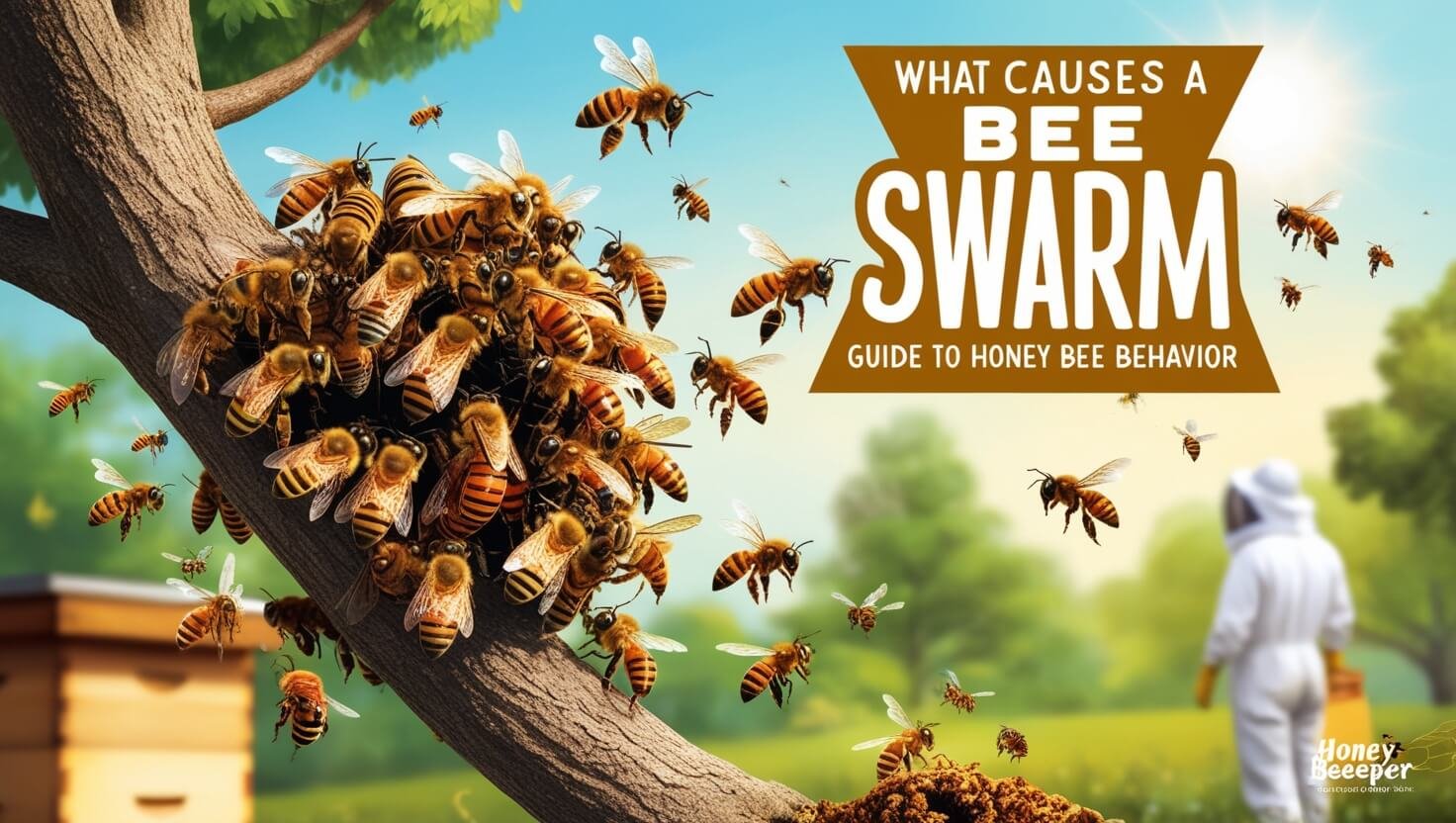 What Causes a Bee Swarm: Guide to Honey Bee Behavior