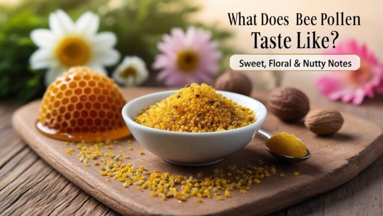 What Does Bee Pollen Taste Like: Sweet, Floral & Nutty Notes